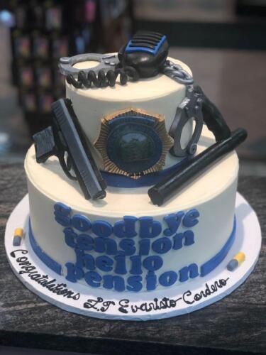 police-retire-cake